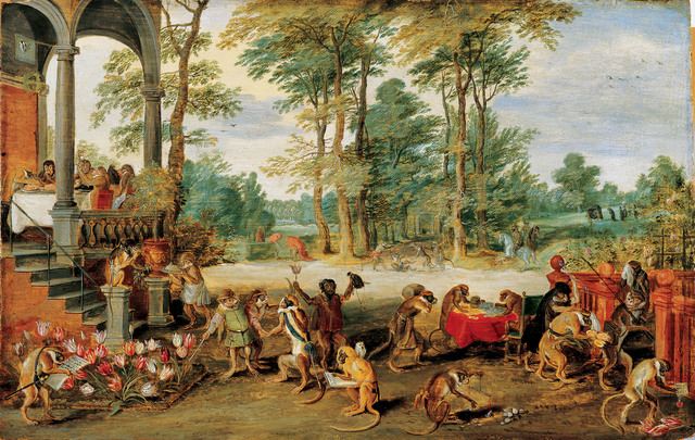 Jan Brueghel der Jüngere – Satire op de Tulpomania