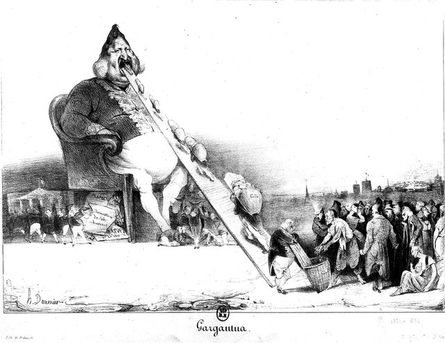 Honoré Daumier – Gargantua