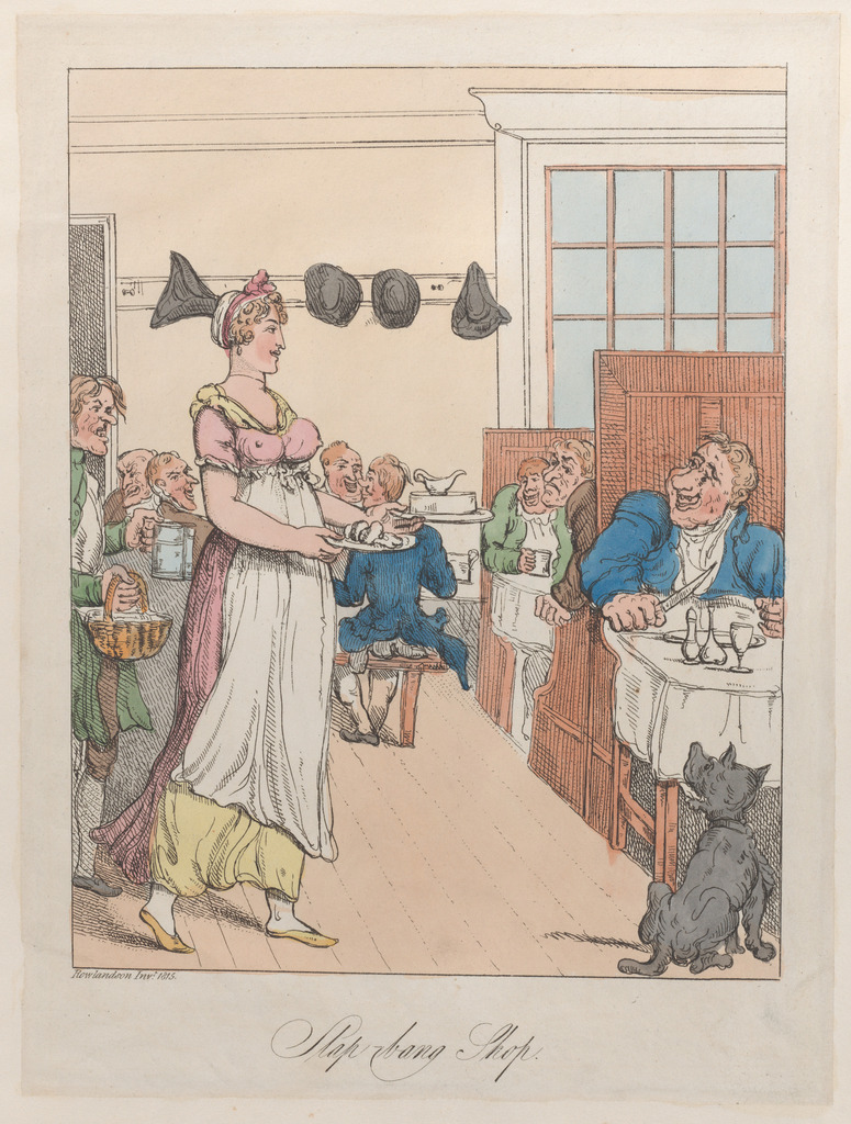 Thomas Rowlandson – Slap-Bang Shop