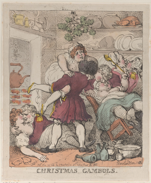 Thomas Rowlandson – Christmas Gambols