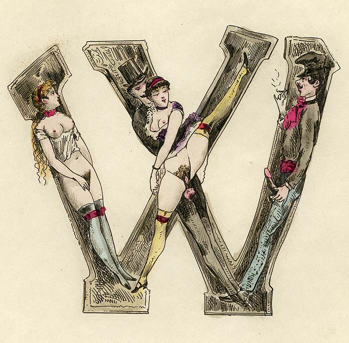Erotisches Alphabet – W