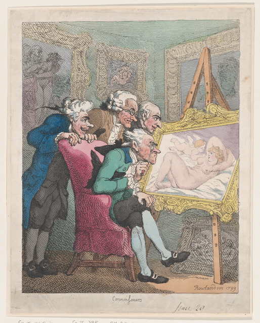 Thomas Rowlandson – Connoisseurs