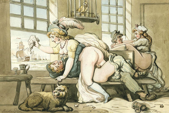 Goodbye by Thomas Rowlandson