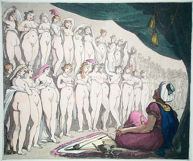 Harem by Thomas Rowlandson