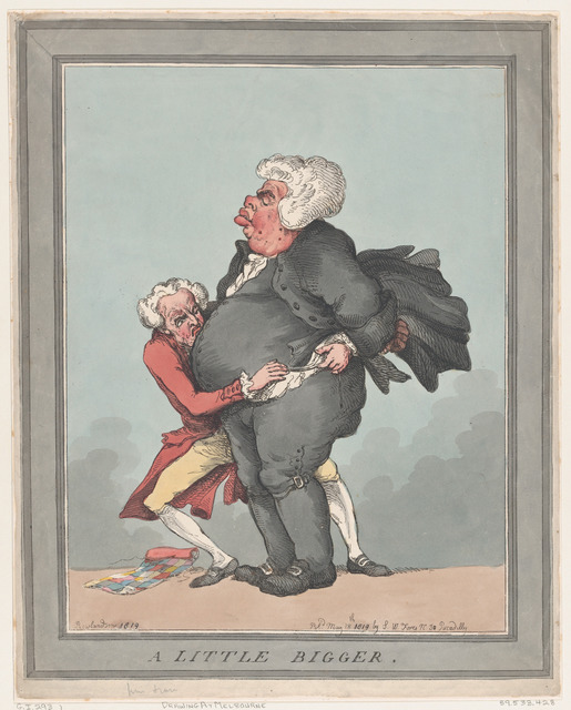 Thomas Rowlandson – A Little Bigger