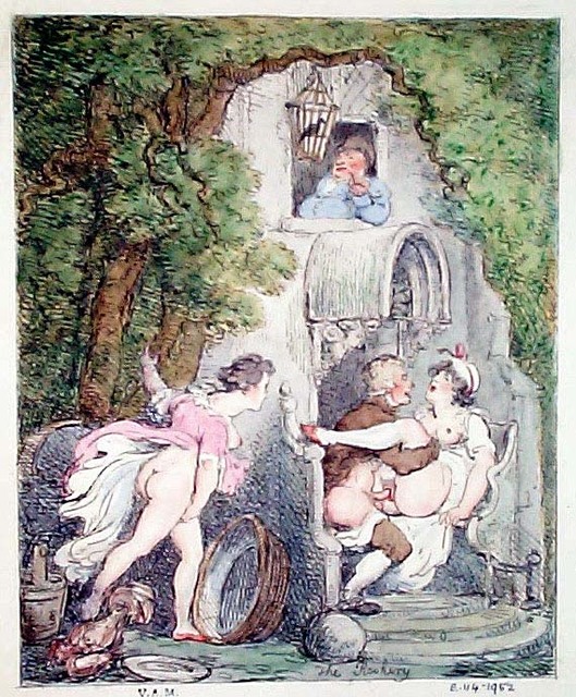 Watching by Thomas Rowlandson