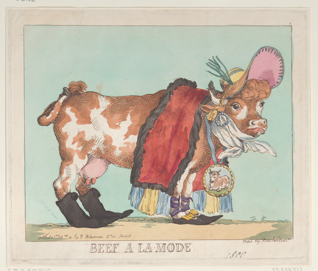 Thomas Rowlandson – Beef à la Mode