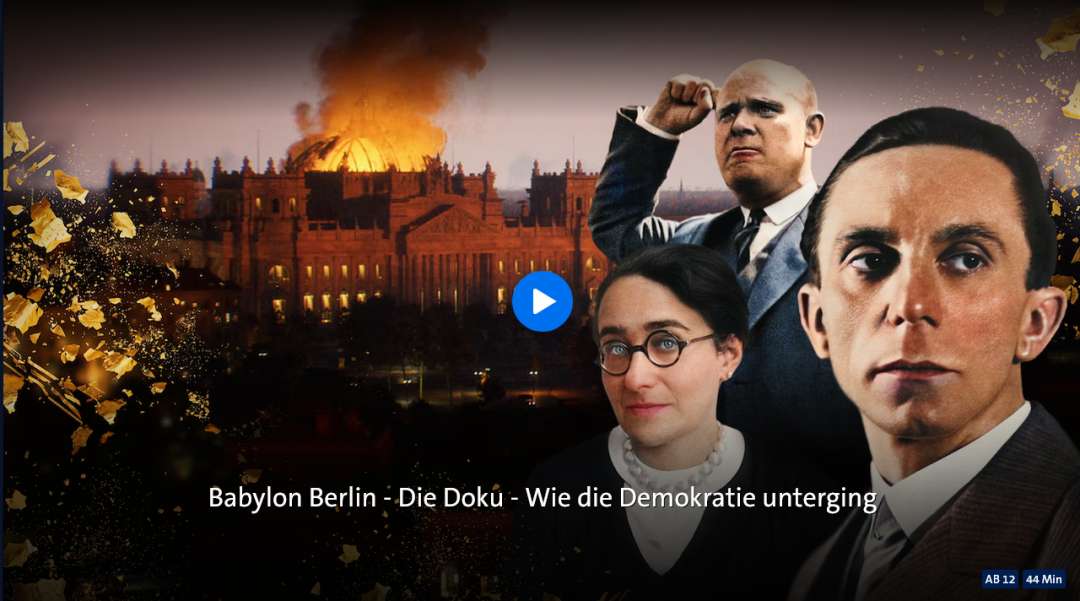 Babylon Berlin – Die Doku | Wie die Demokratie unterging …