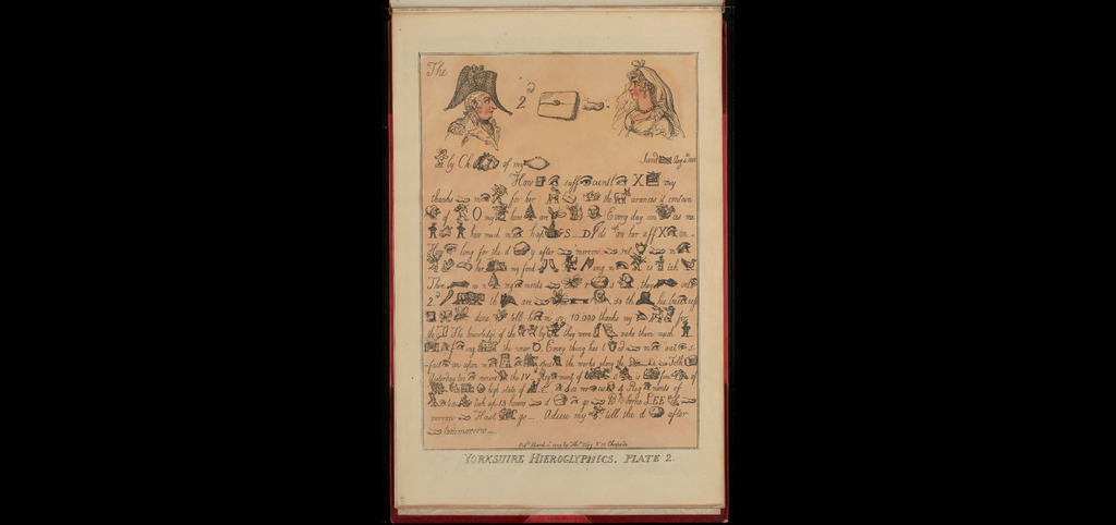 Thomas Rowlandson – Yorkshire hieroglyphics!! Plate 2