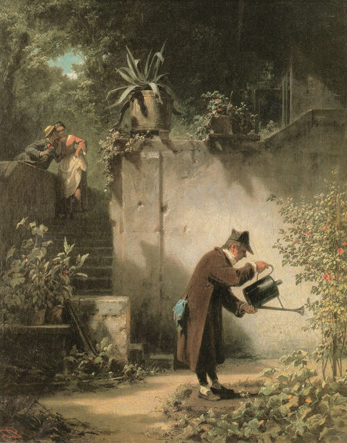 Carl Spitzweg – Der Blumenfreund