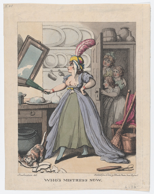 Thomas Rowlandson – Who’s Mistress Now?