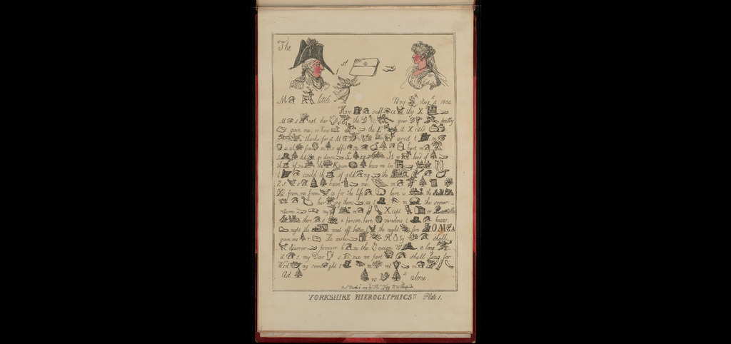 Thomas Rowlandson – Yorkshire hieroglyphics!! Plate 1